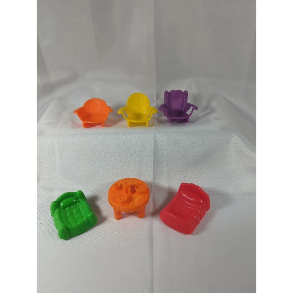 Playskool Weeble Wobble Replacement Furniture Goldilocks And 3 Bears